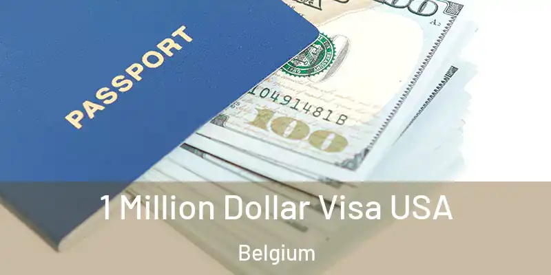  1 Million Dollar Visa USA Belgium